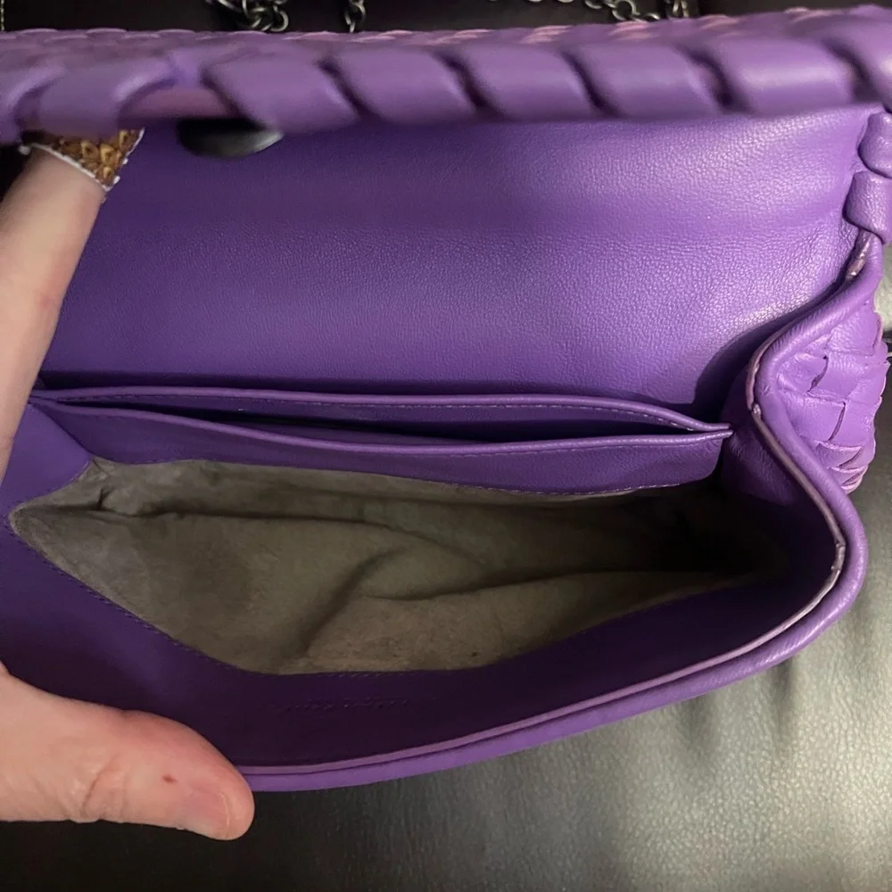 Bottega Veneta chic purple